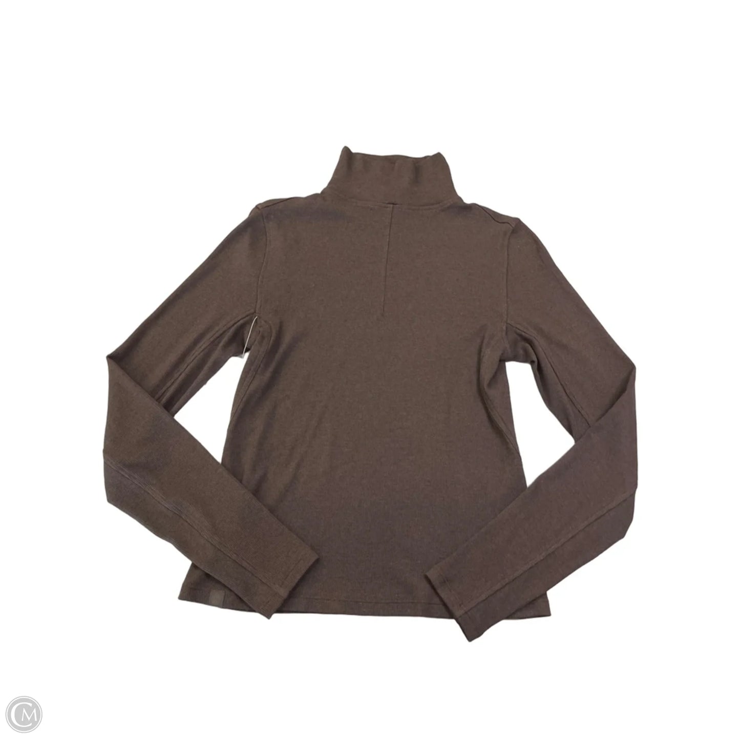 Top Long Sleeve By Lululemon In Brown, Size: S