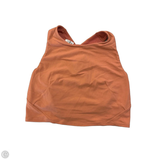 Athletic Bra By Lululemon In Orange, Size: M