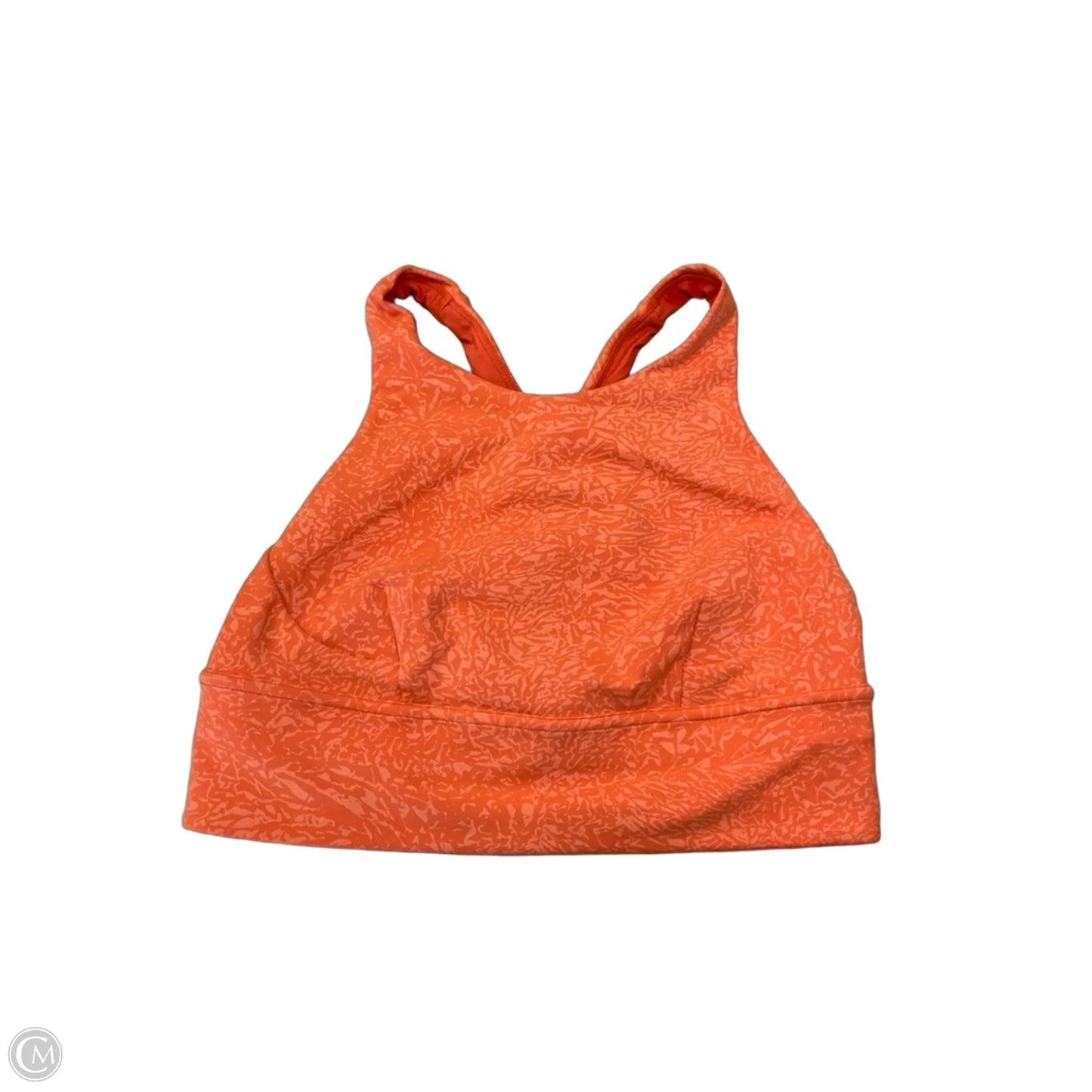 Athletic Bra By Lululemon In Orange, Size: M