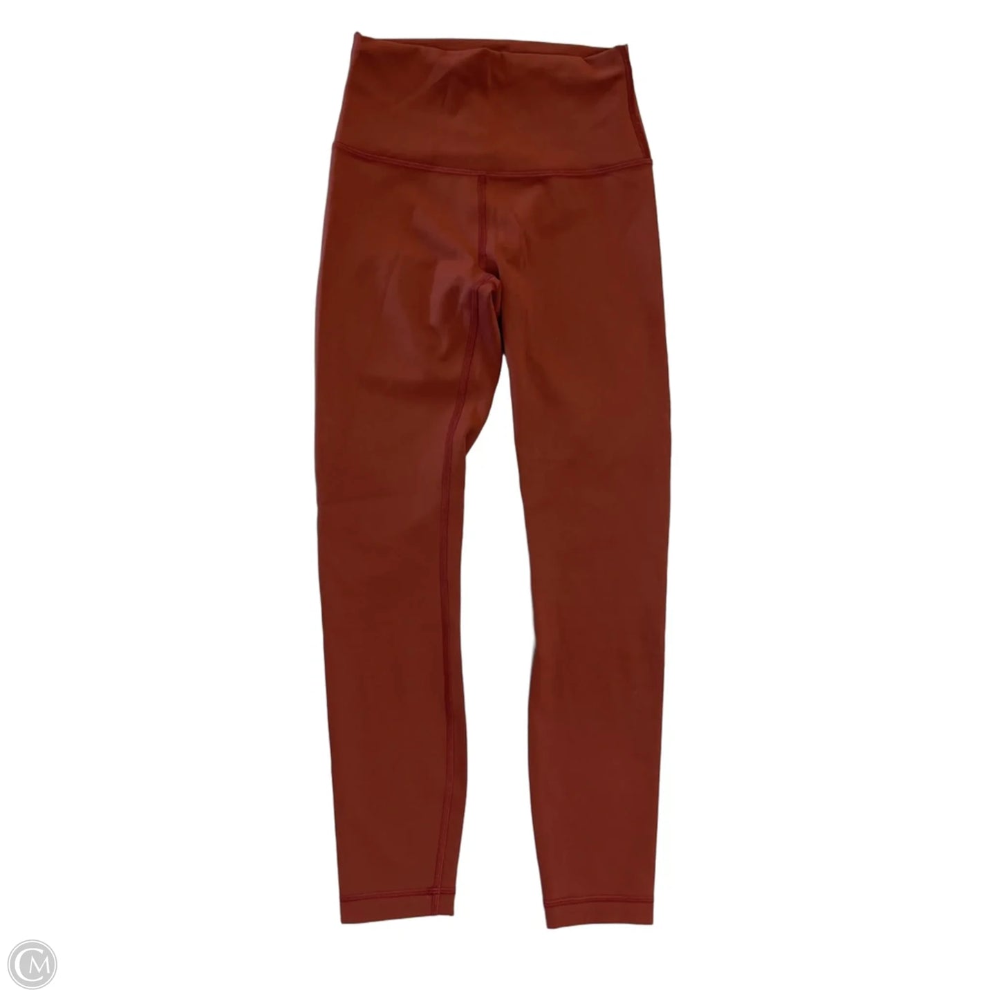 Athletic Leggings By Lululemon In Red, Size: S