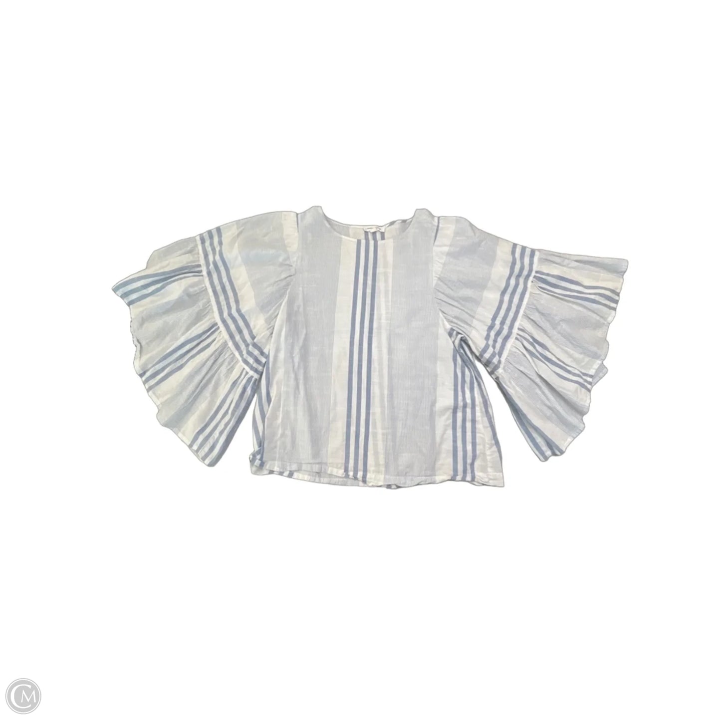 Top 3/4 Sleeve By Beachlunchlounge In Striped Pattern, Size: S