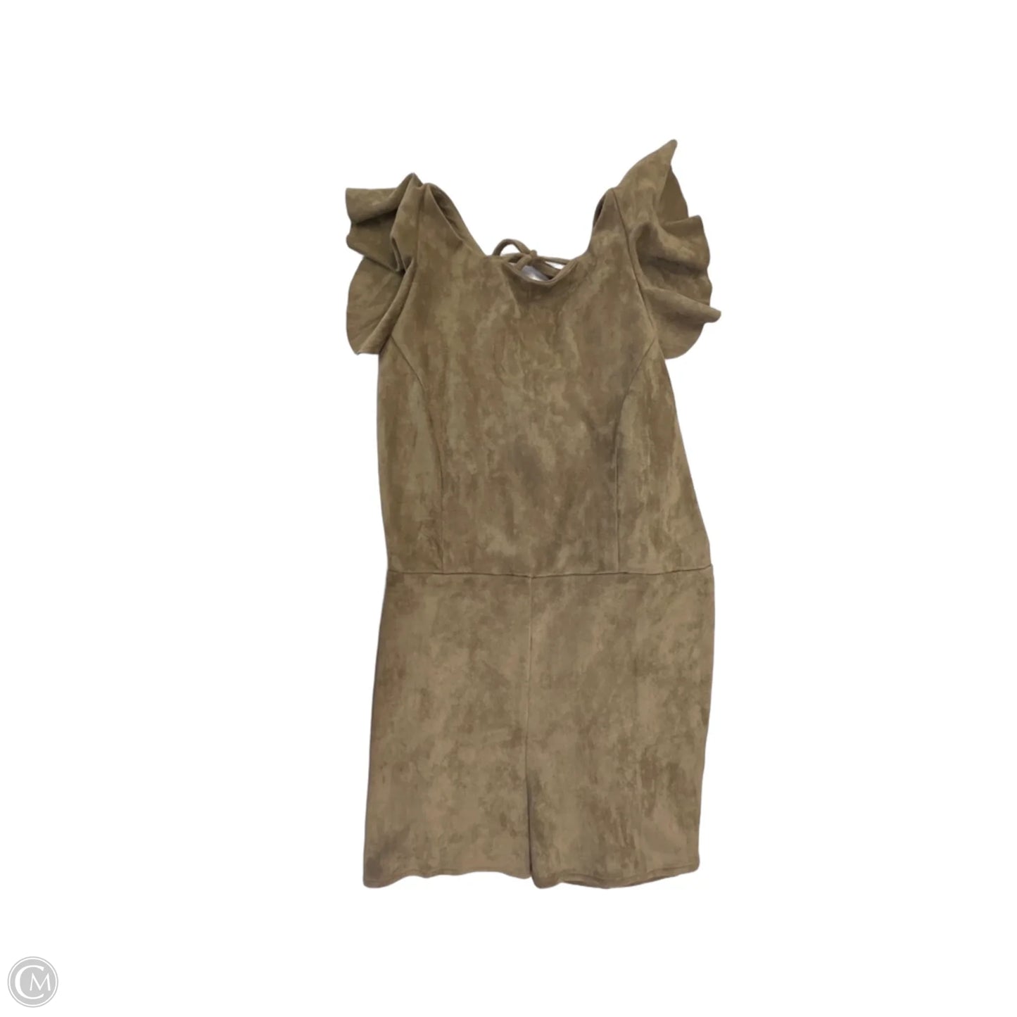Romper By She + Sky In Brown, Size: L