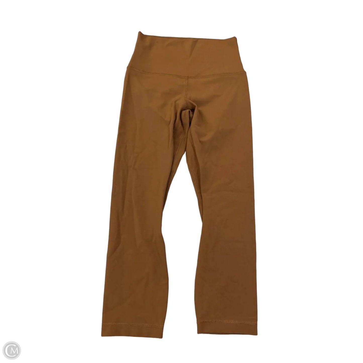 Athletic Leggings Capris By Lululemon In Brown, Size: S
