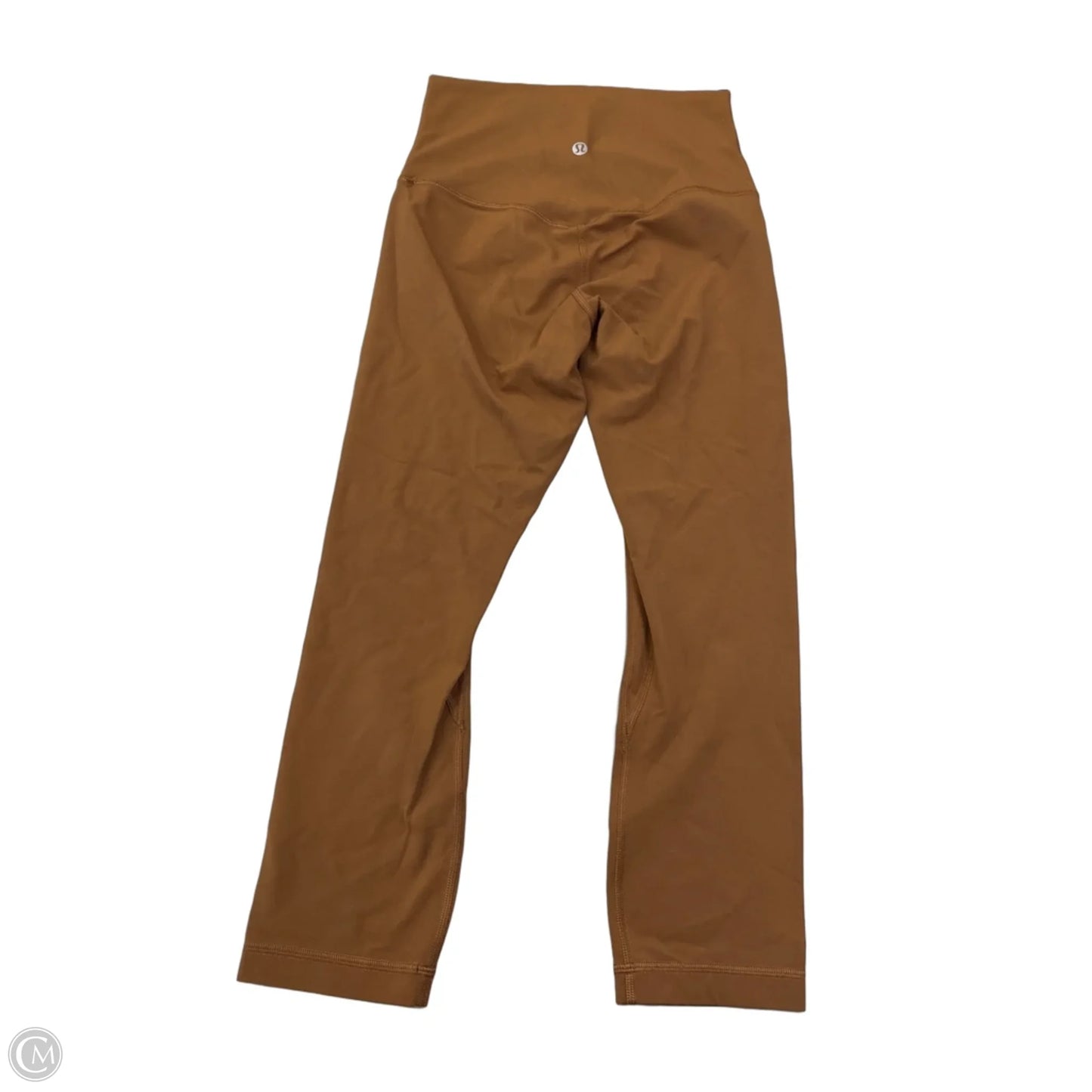Athletic Leggings Capris By Lululemon In Brown, Size: S