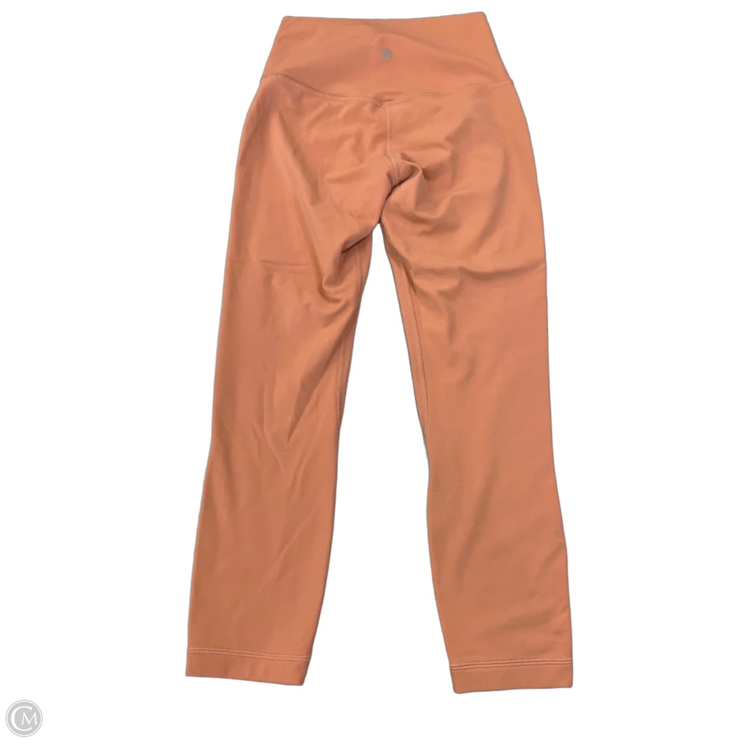 Athletic Leggings Capris By Lululemon In Peach, Size: S