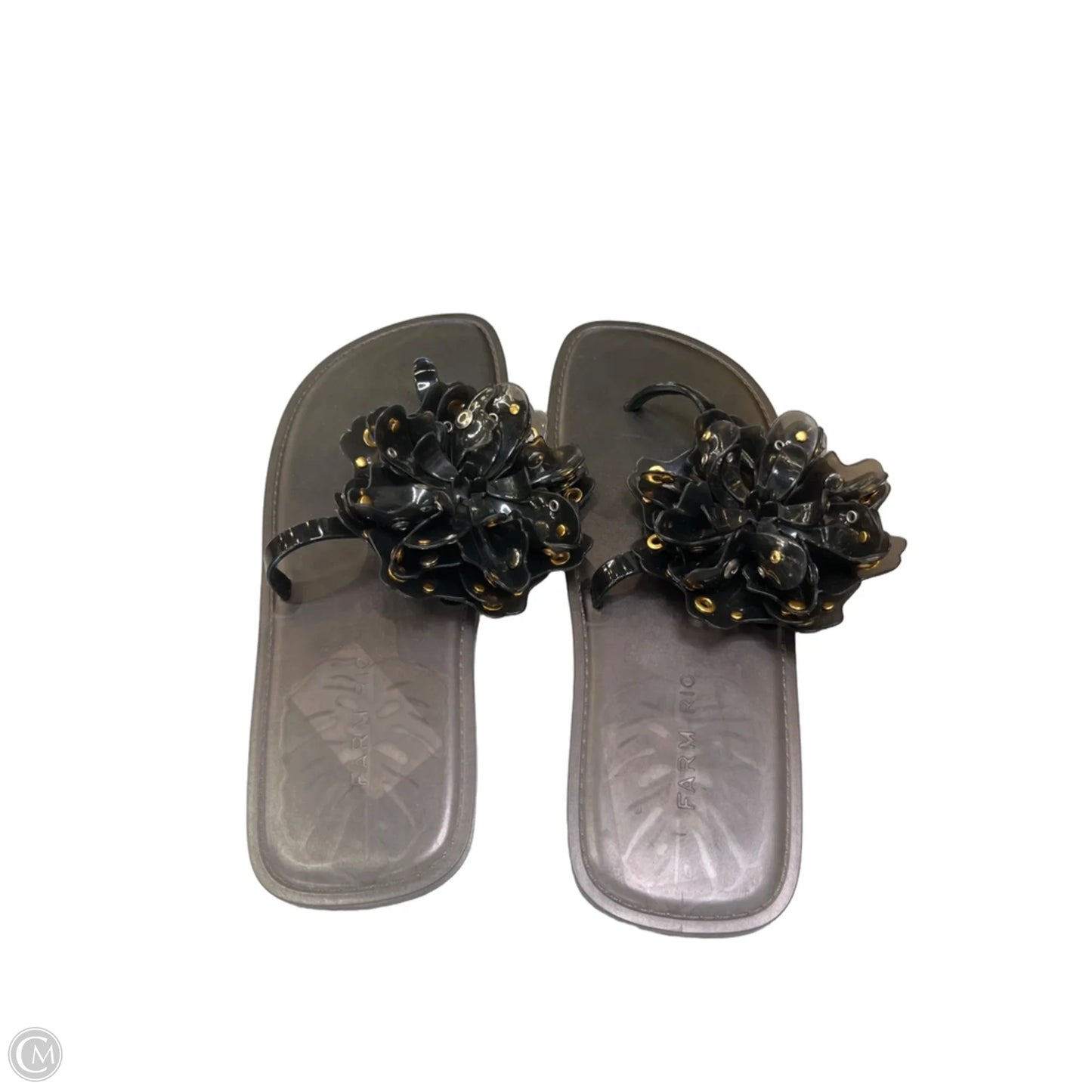 Sandals Flip Flops By Farm Rio In Ombre Print, Size: 10.5