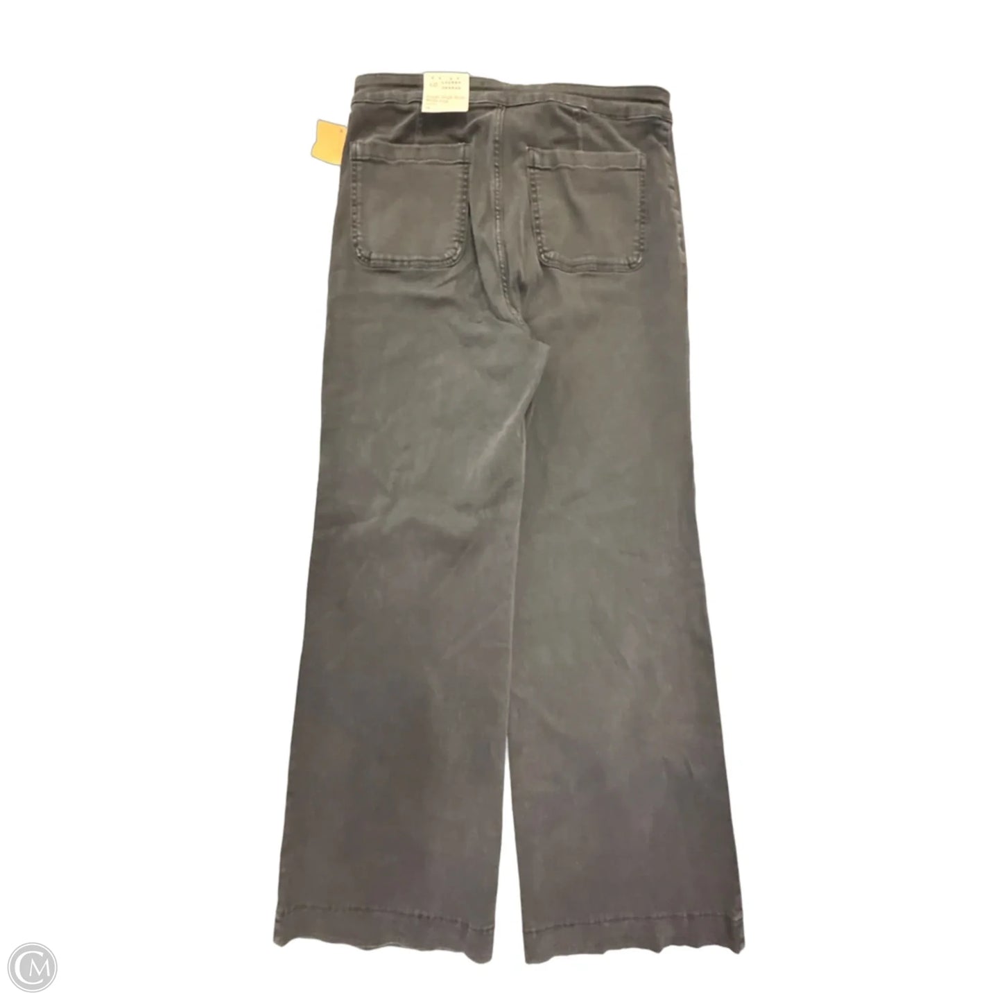 Jeans Wide Leg By Lc Lauren Conrad In Black Denim, Size: 12