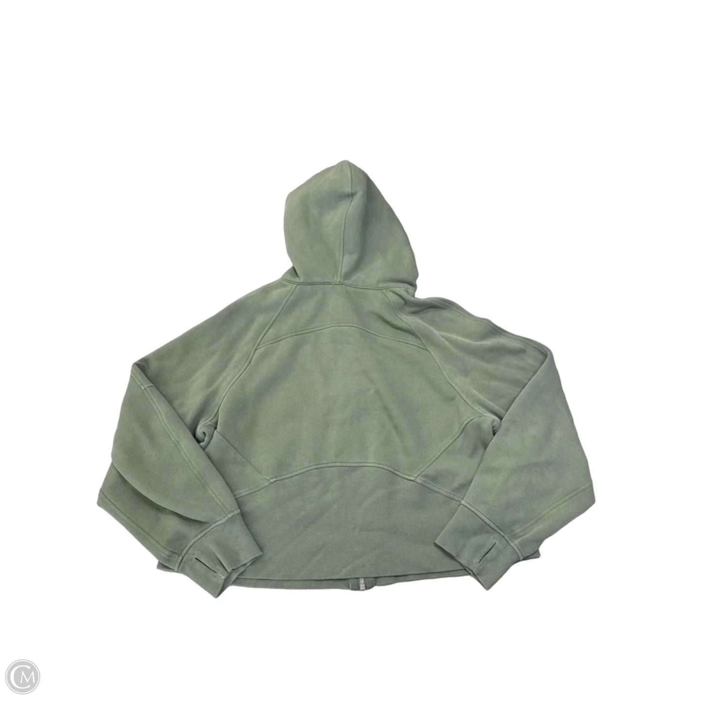 Sweatshirt Hoodie By Lululemon In Green, Size: M