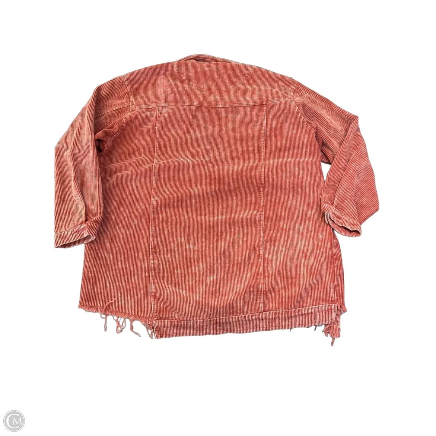 Jacket Shirt By Pol In Red, Size: M