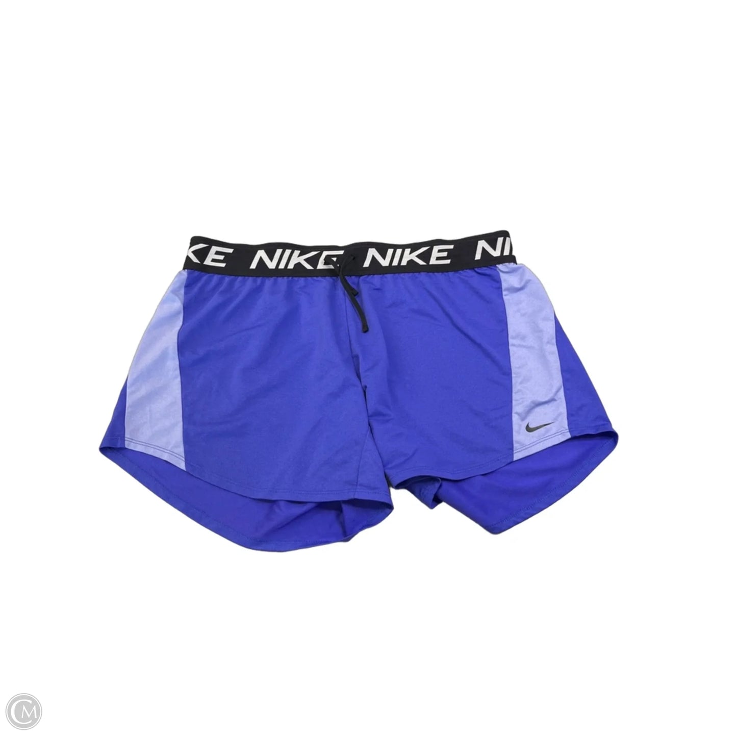 Athletic Shorts By Nike In Purple, Size: L