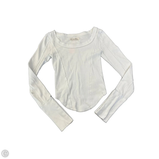 Top Long Sleeve By We The Free In White, Size: Xs