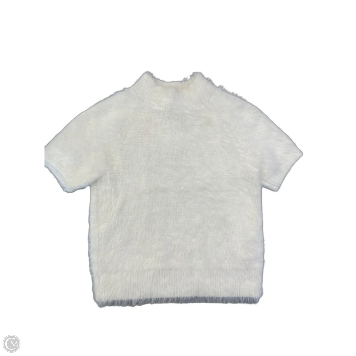 Sweater Short Sleeve By Pilcro In Ivory, Size: Xxs