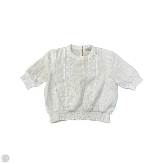 Top Short Sleeve By Hayden La In White, Size: S