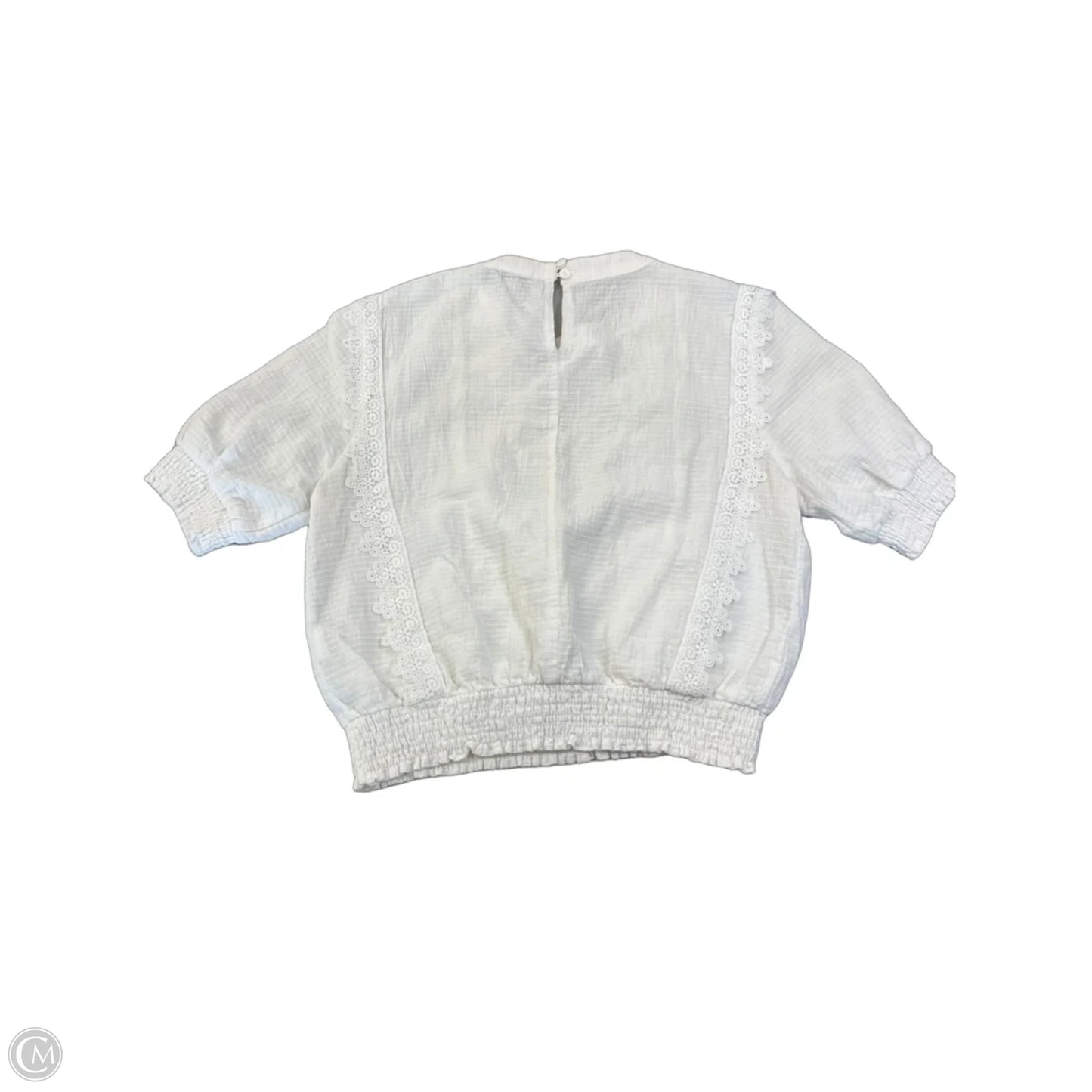 Top Short Sleeve By Hayden La In White, Size: S