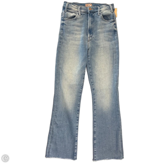 Jeans Straight By Mother In Blue Denim, Size: 0