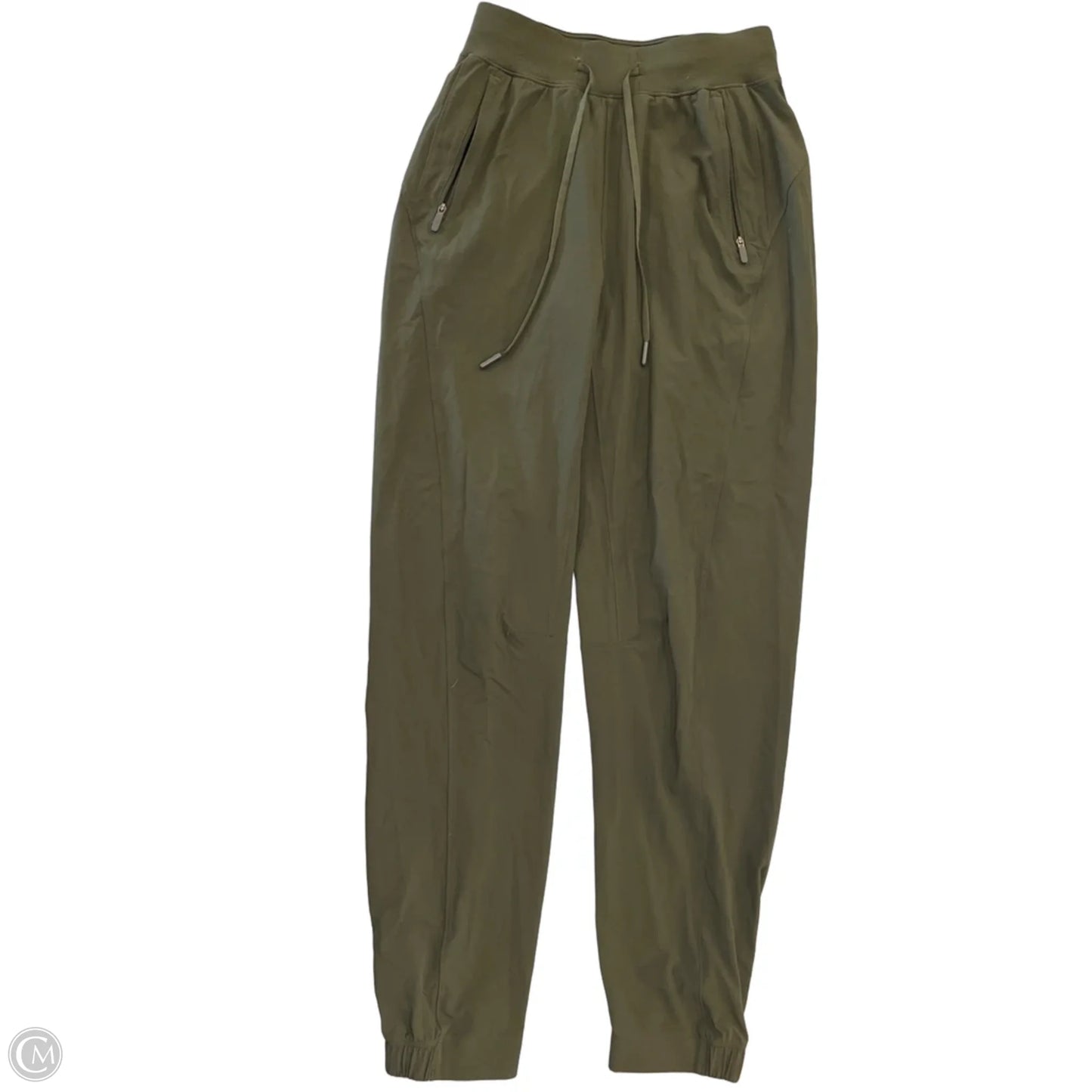 Athletic Pants By Lululemon In Green, Size: Xs