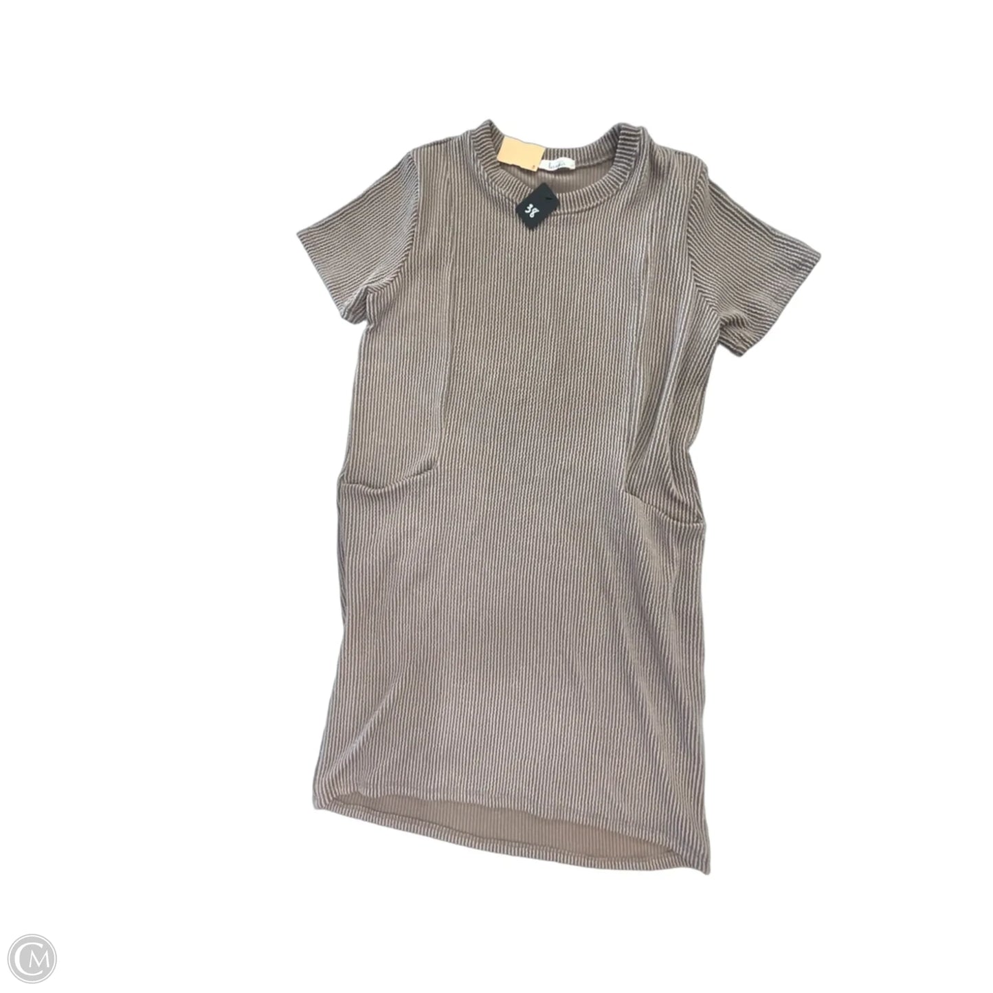 Dress Casual Midi By Les Amis In Brown, Size: M