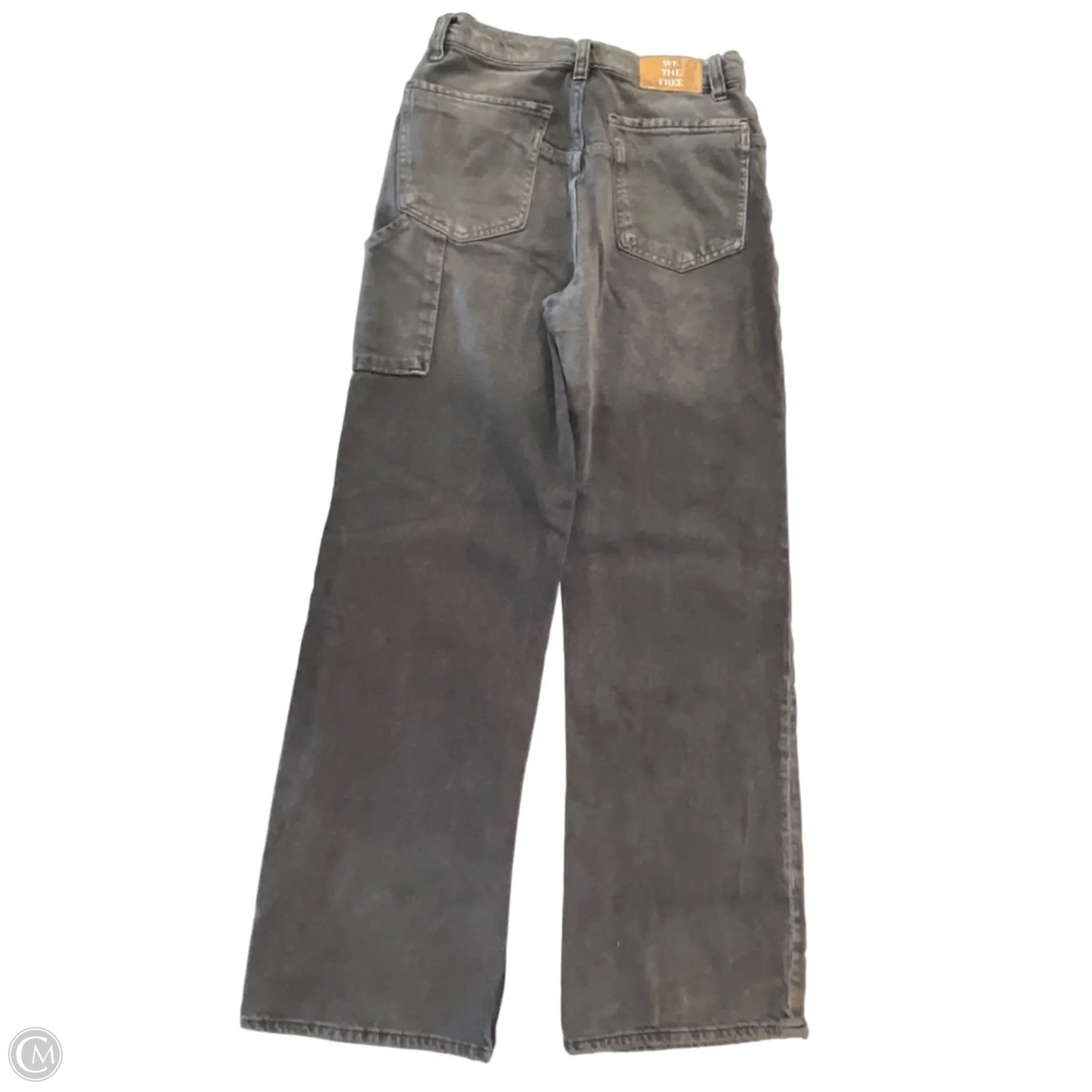 Jeans Wide Leg By We The Free In Grey Denim, Size: 4