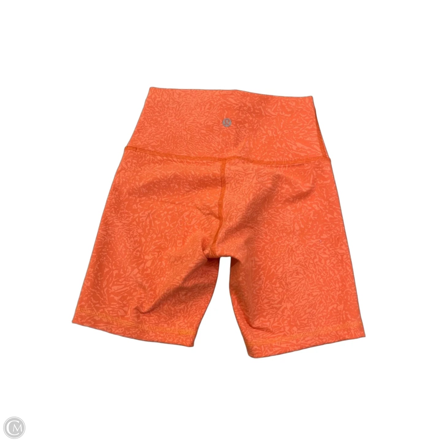 Athletic Shorts By Lululemon In Orange, Size: S