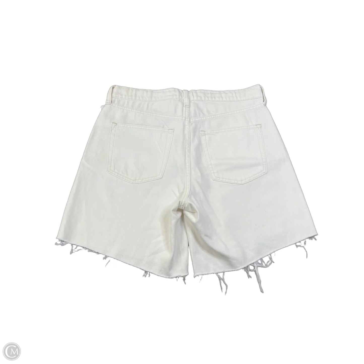 Shorts By Gap In White Denim, Size: S