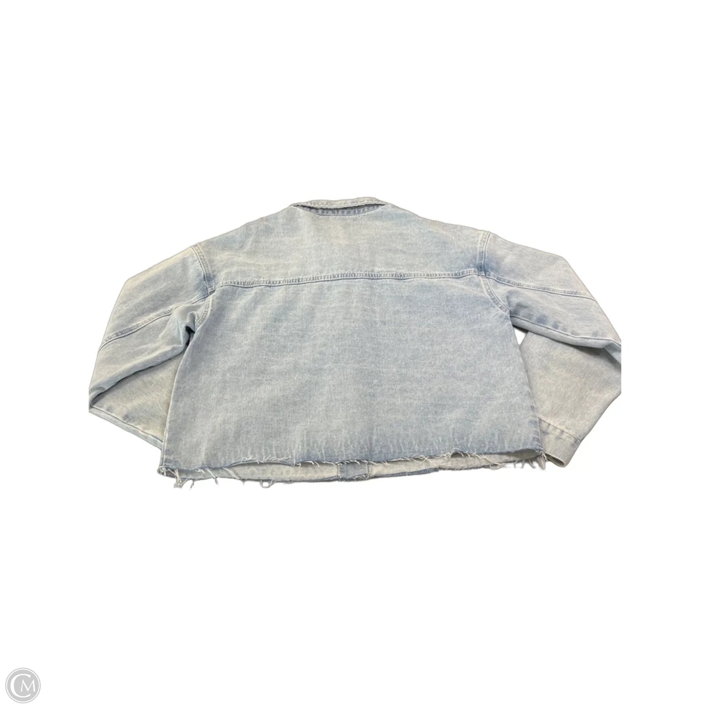 Jacket Denim By Wishlist In Blue Denim, Size: L