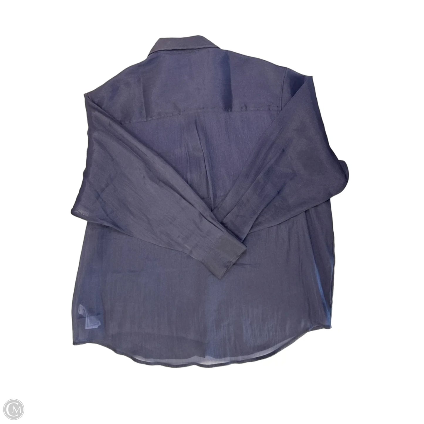 Top Long Sleeve By Gap In Navy, Size: L
