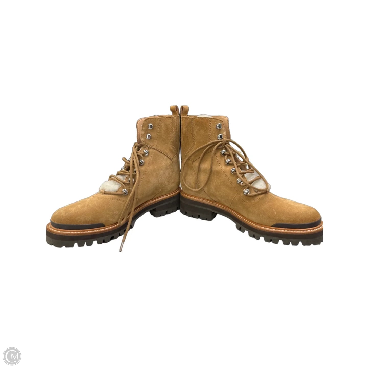 Boots Hiking By Mark Fisher In Tan, Size: 9