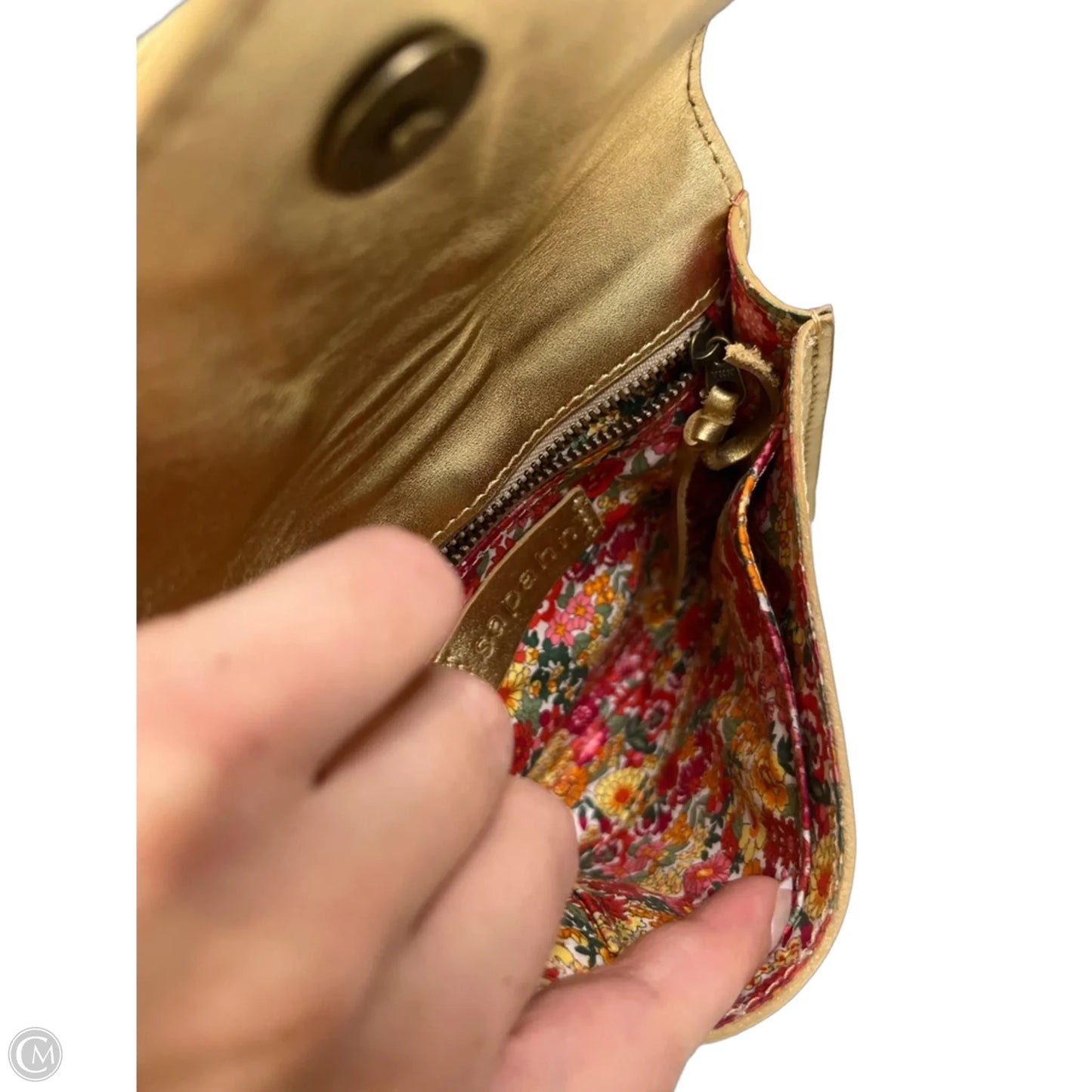 Crossbody Leather By Cma, Size: Small
