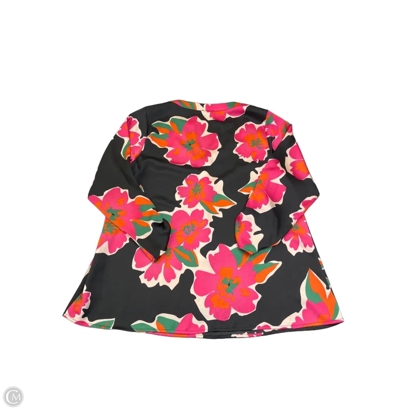 Top Long Sleeve By Jodifl In Floral Print, Size: L