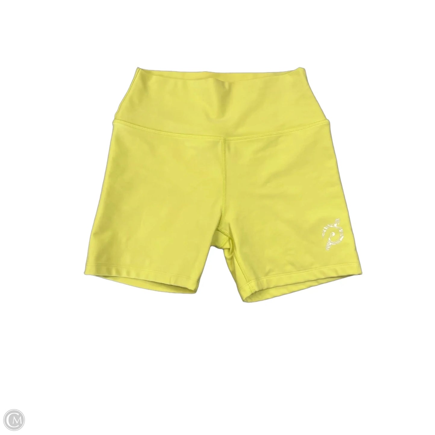 Athletic Shorts By Peloton In Yellow, Size: S