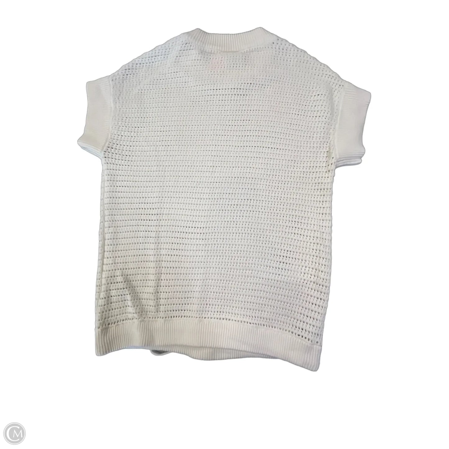 Top Short Sleeve By Varley In Ivory, Size: Xs