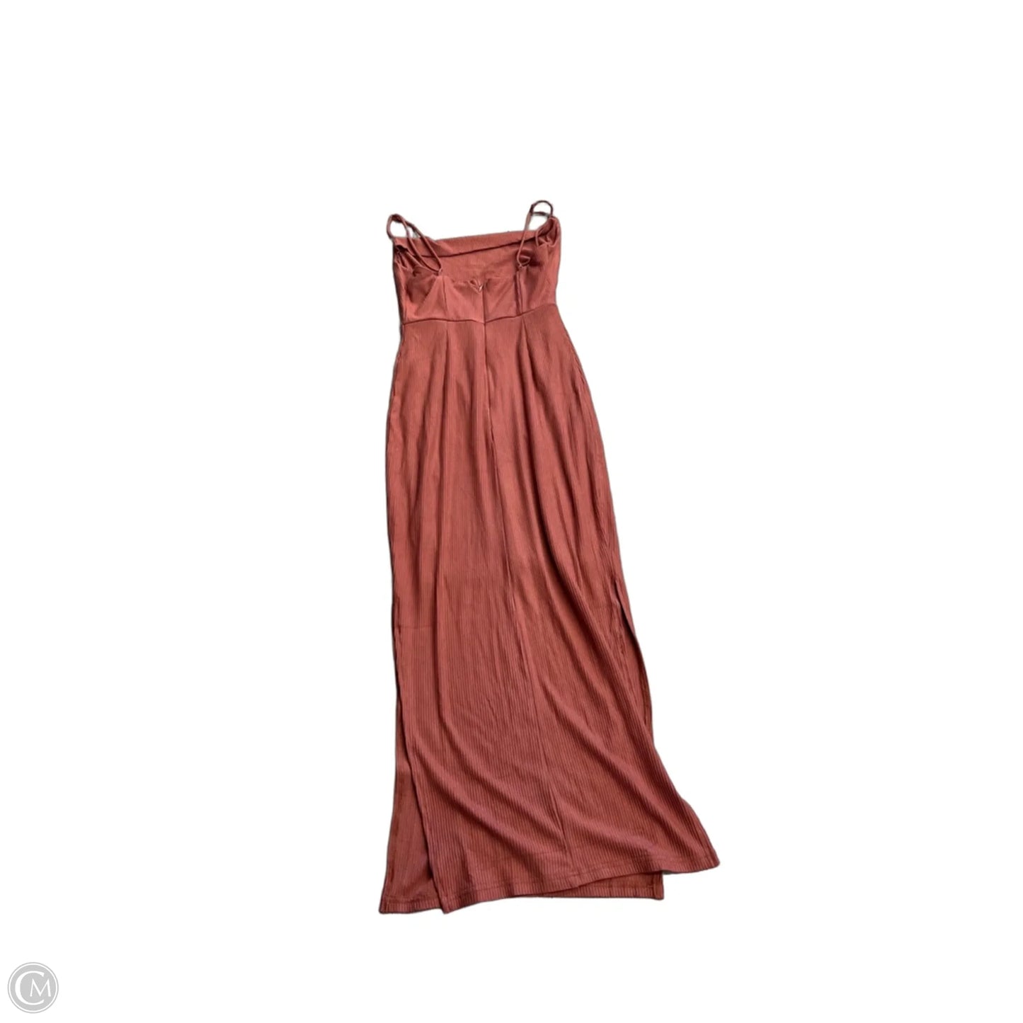 Dress Casual Midi By Hello Molly In Orange, Size: S
