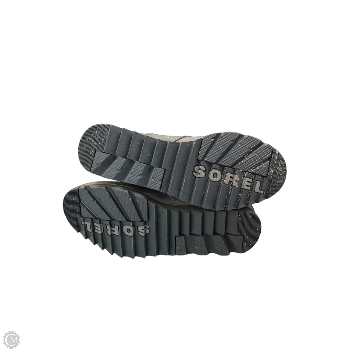 Boots Ankle Flats By Sorel In Grey & Red, Size: 7.5