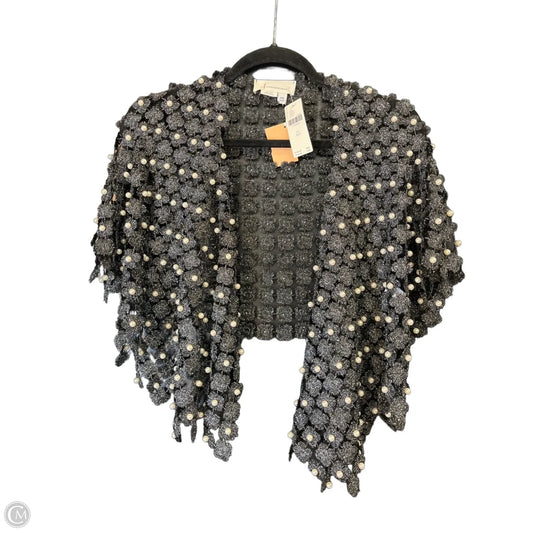 Shawl By Anthropologie In Black & White, Size: Osfm