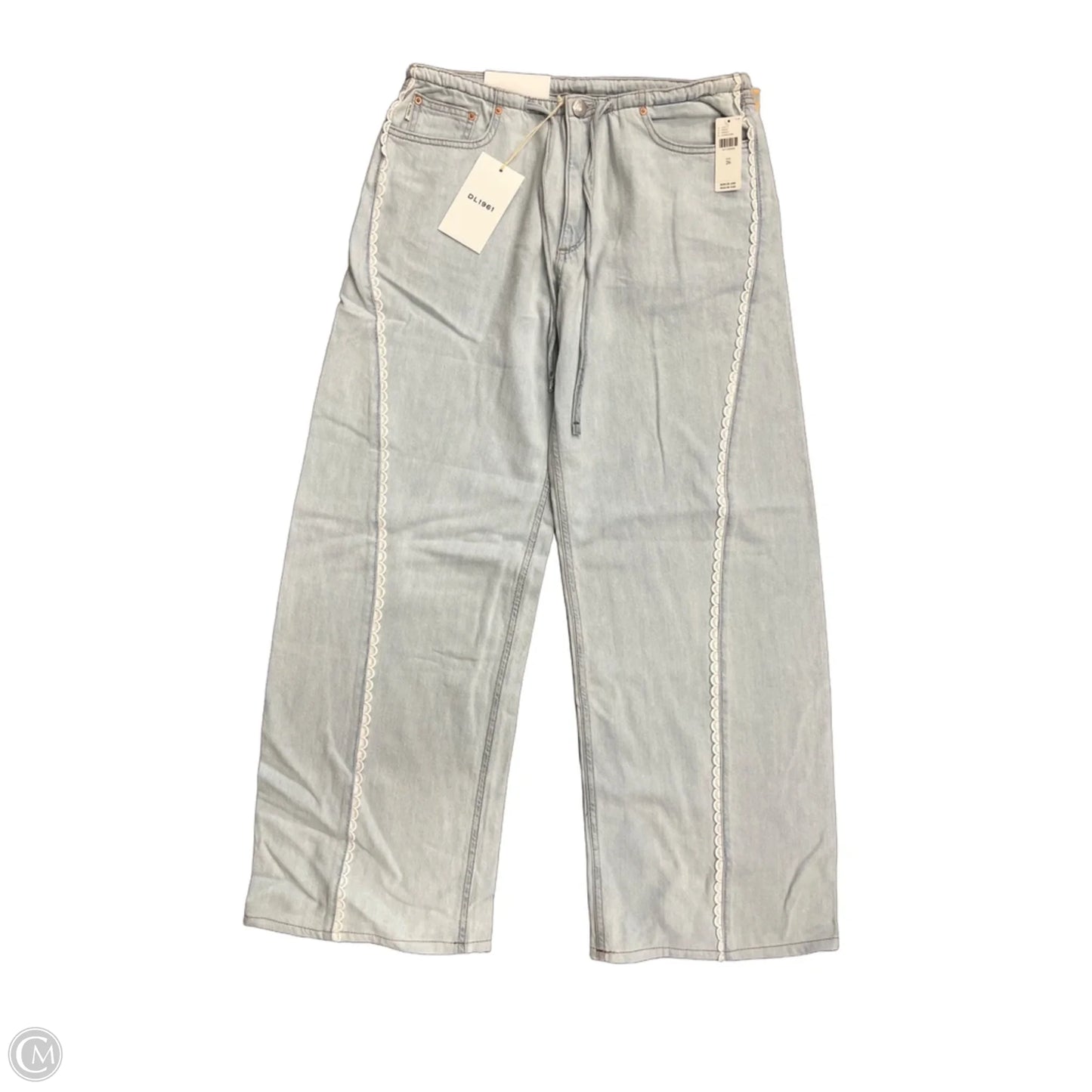 Jeans Wide Leg By Anthropologie In Blue Denim, Size: 2