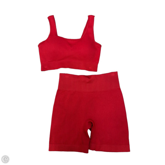 Athletic Shorts 2pc By Cmf In Red, Size: M