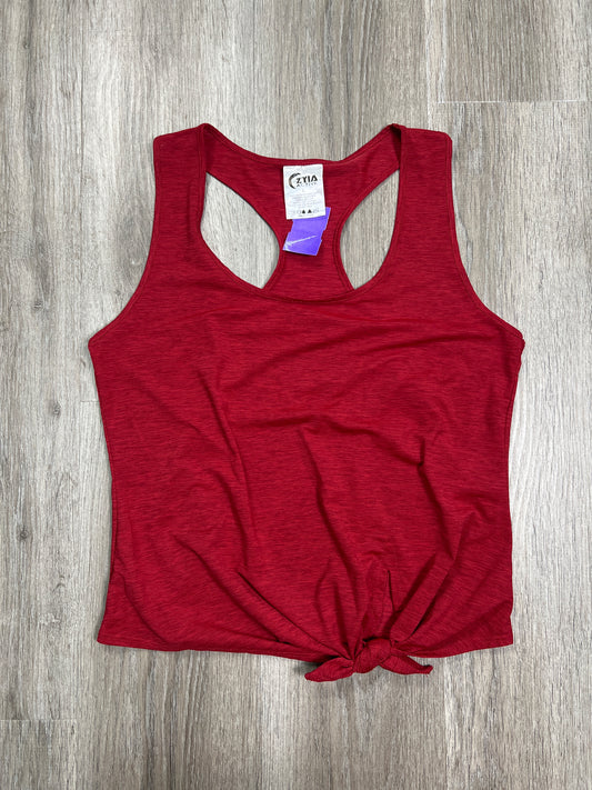 Red Athletic Tank Top Zyia, Size L