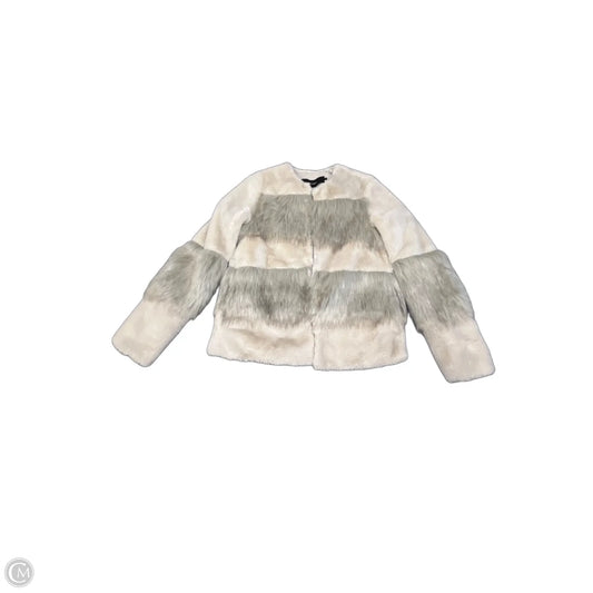 Jacket Faux Fur & Sherpa By Vero Moda In Cream, Size: S