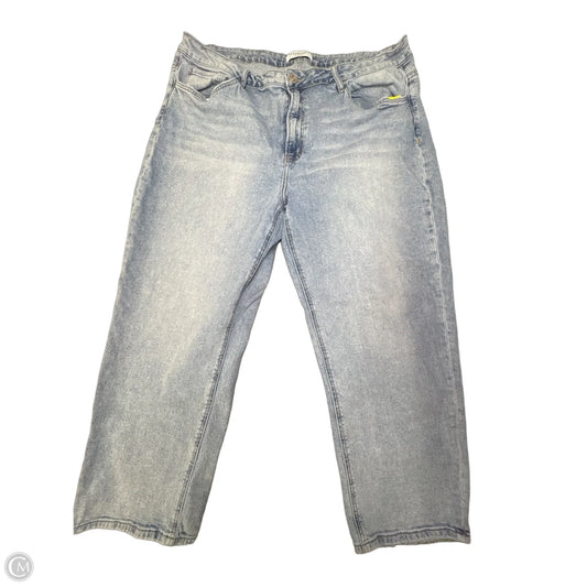Jeans Wide Leg By Lovervet In Blue Denim, Size: 24