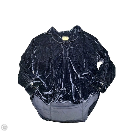 Jacket Shirt By We The Free In Navy, Size: L