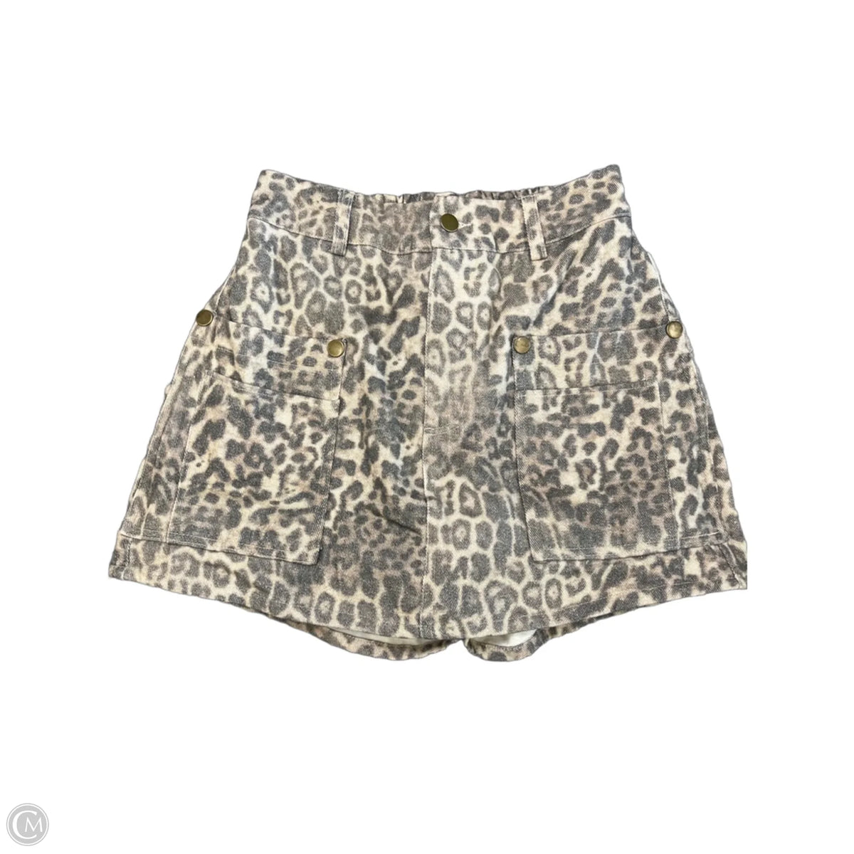 Skort By Davi & Dani In Leopard Print, Size: S