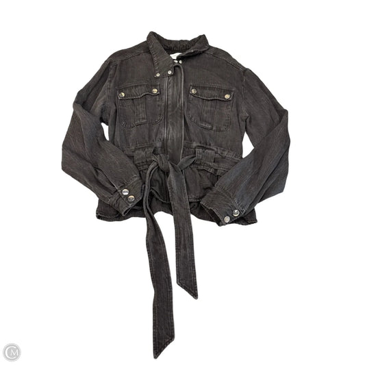 Jacket Denim By Dear John In Black Denim, Size: L