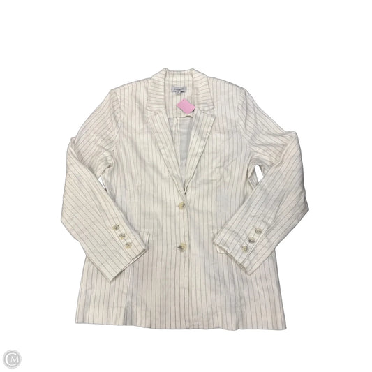 Blazer By Evereve In Striped Pattern, Size: M