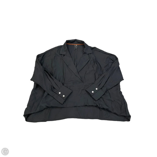 Top Long Sleeve By Anthropologie In Black, Size: M