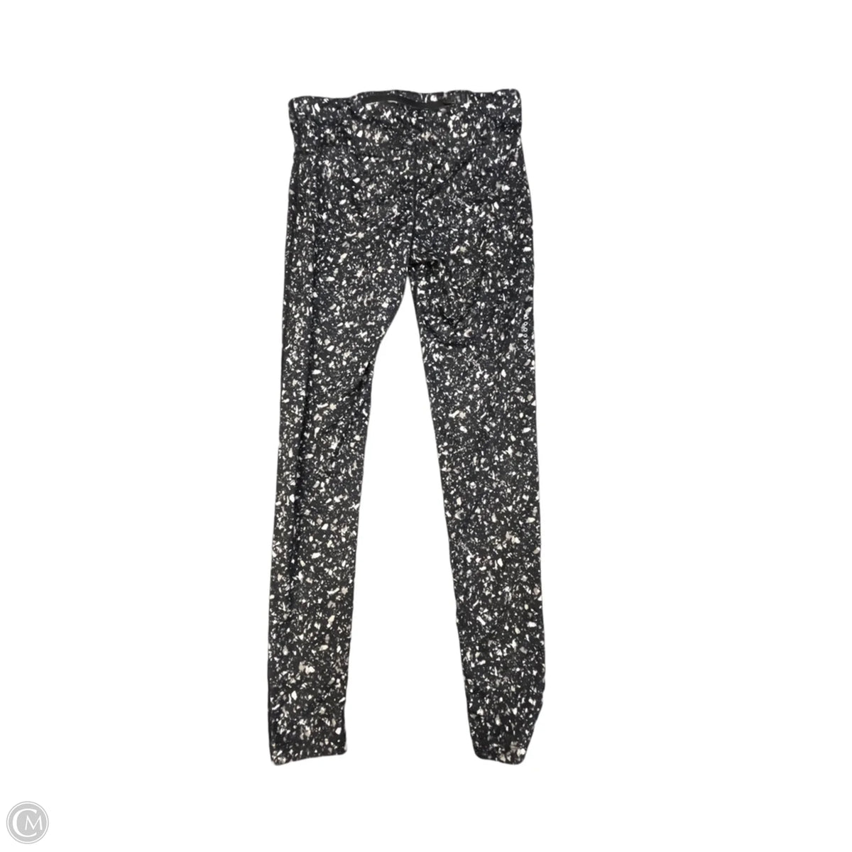 Athletic Leggings By Nike In Grey, Size: S