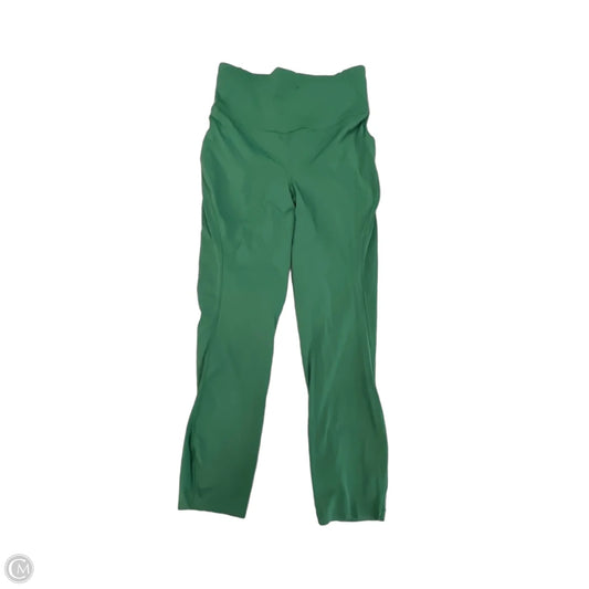 Athletic Capris By Lululemon In Green, Size: S