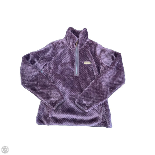 Jacket Faux Fur & Sherpa By Columbia In Purple, Size: S