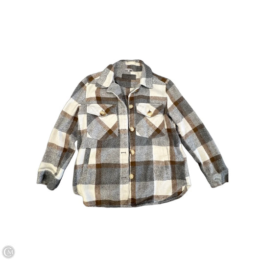 Jacket Shirt By Blanknyc In Plaid Pattern, Size: Xs