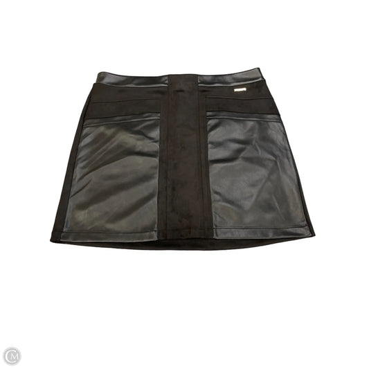 Skirt Mini & Short By Andrew Marc In Black, Size: L