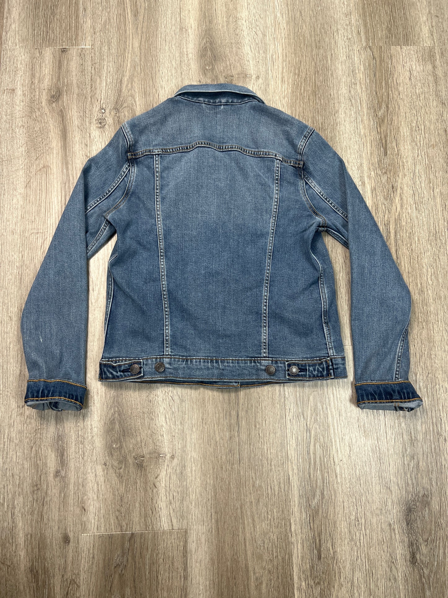 Jacket Denim By Gap In Blue Denim, Size: S